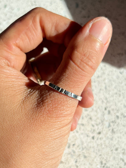 SAYIT Custom Name/Word Ring