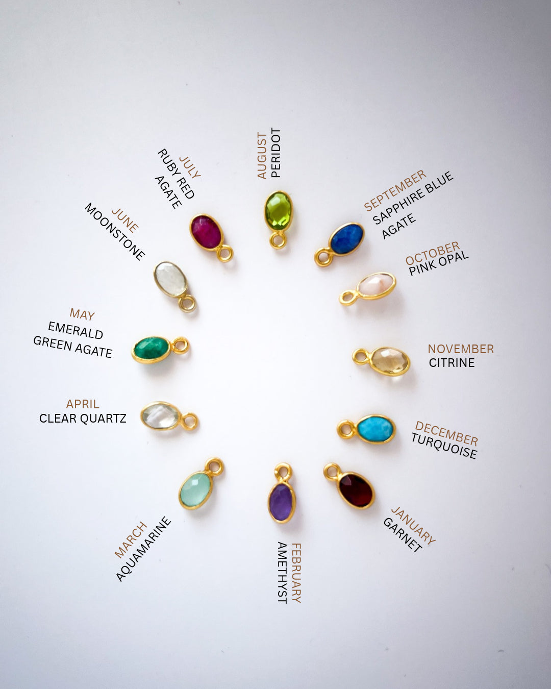 STORI Multi-Birthstone Necklace