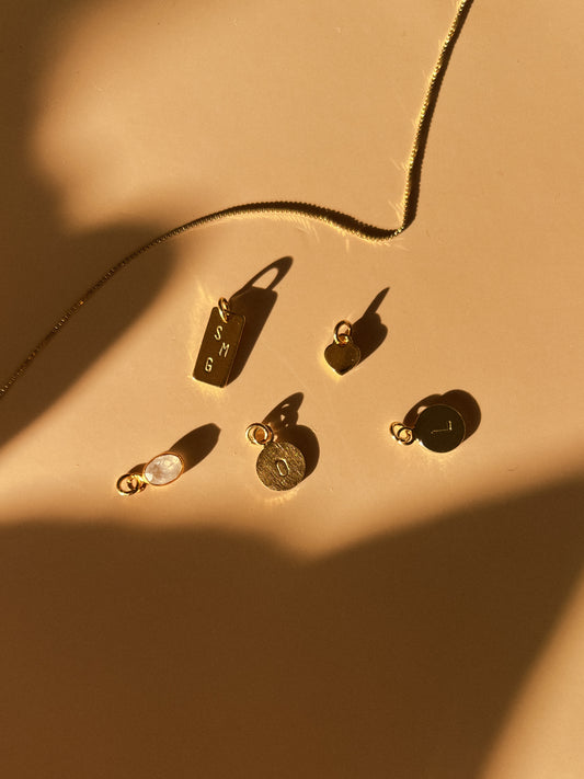 Initial Pendant Charm